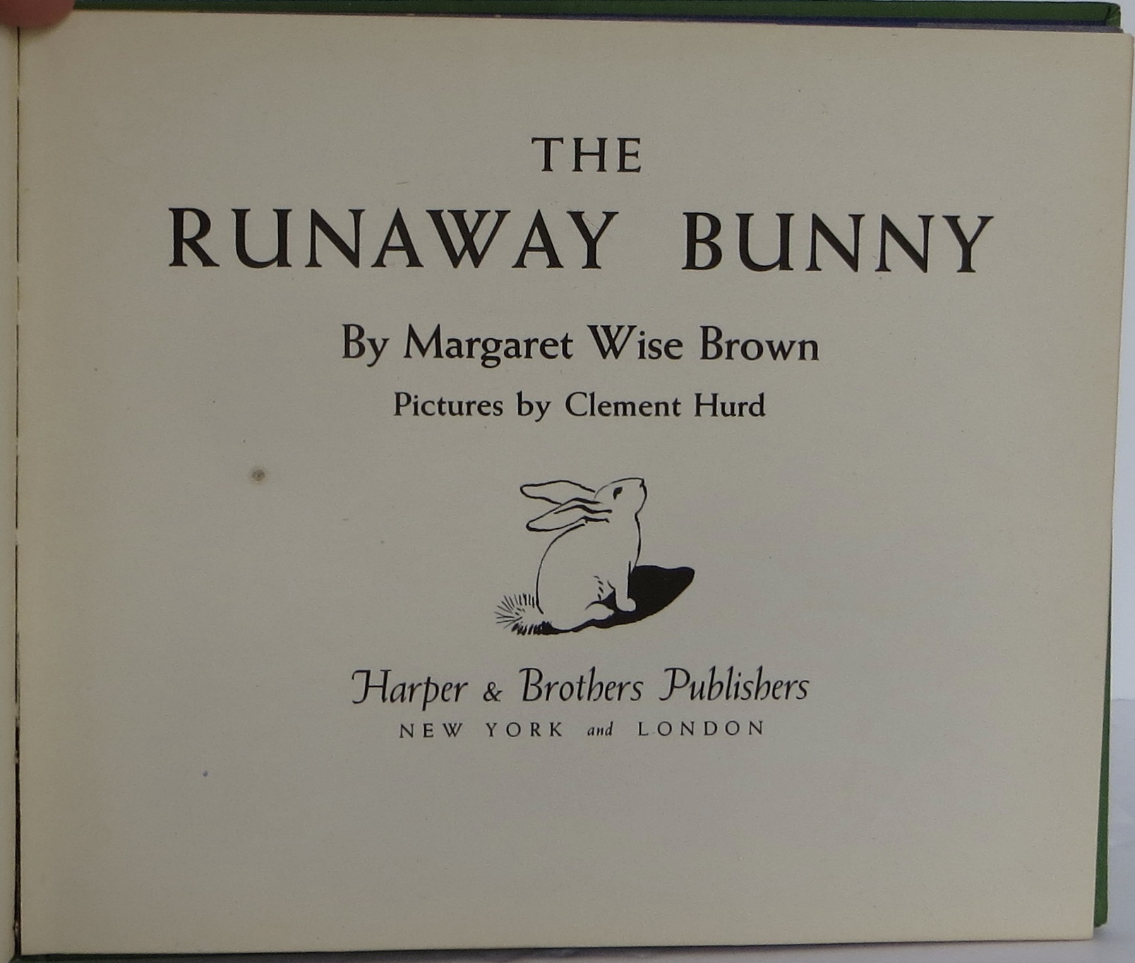 The Runaway Bunny | Wise Margaret Brown | early